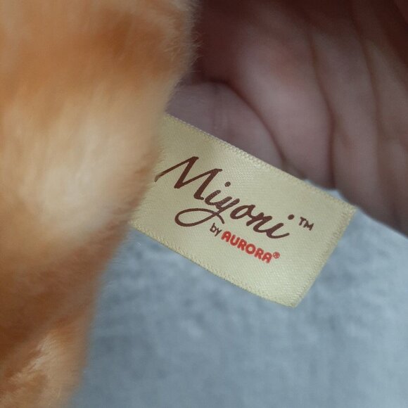 Miyoni Tots by Aurora Plush Striped Tabby Kitten Cat Stuffed Animal Soft Toy - Picture 4 of 4